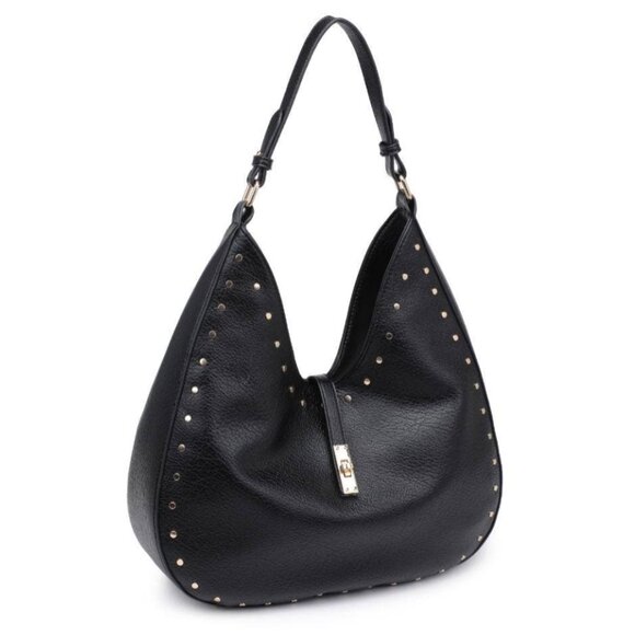 Studded Hobo Bag - Picture 2 of 4